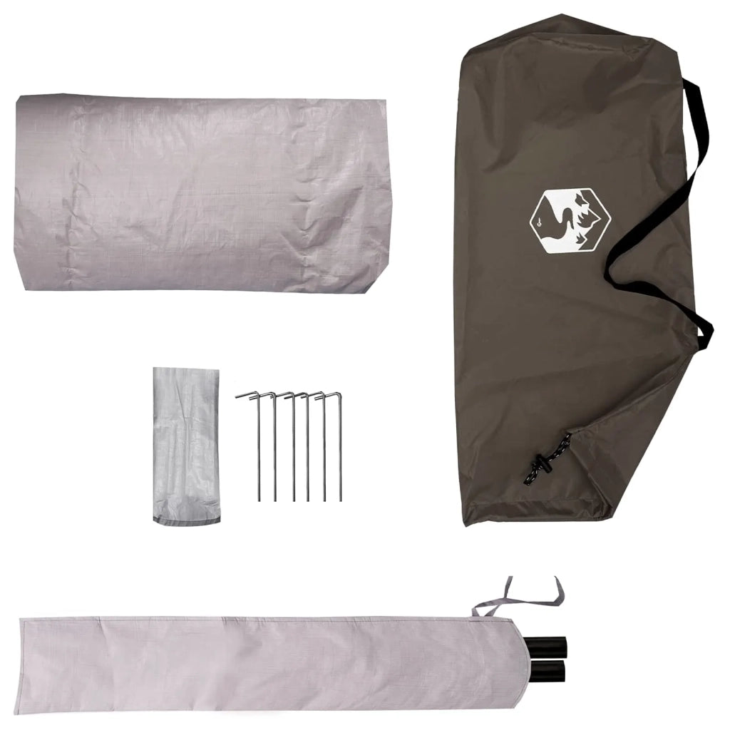 Tenda da backpacking Marrone e Grigio 2 persone