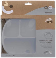 Tavolo di silicone con morsetto - grigio petrol, coperchio aggiunto