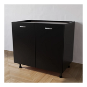 Calandrelli Base Cucina 80 con 2 ante  L 80 P 55,5 H 72 cm Nero