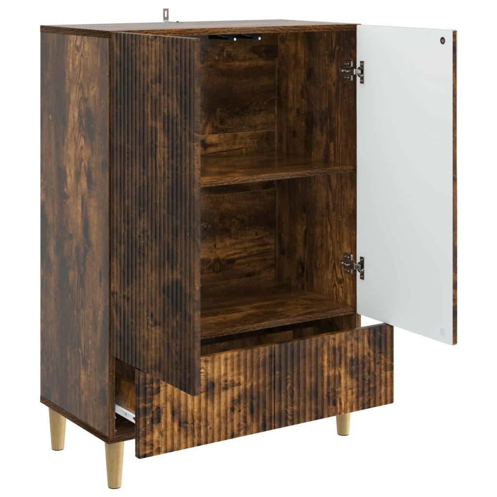 Credenza Rovere Fumo 66 x 34,5 x 95 cm Legno ingegnerizzato 894670