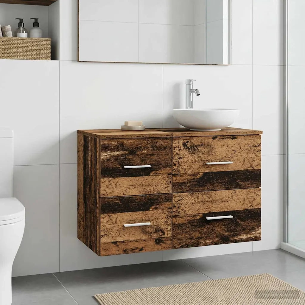 Armadio Bagno In-between Legno antico 30 x 35 x 50 cm 890364