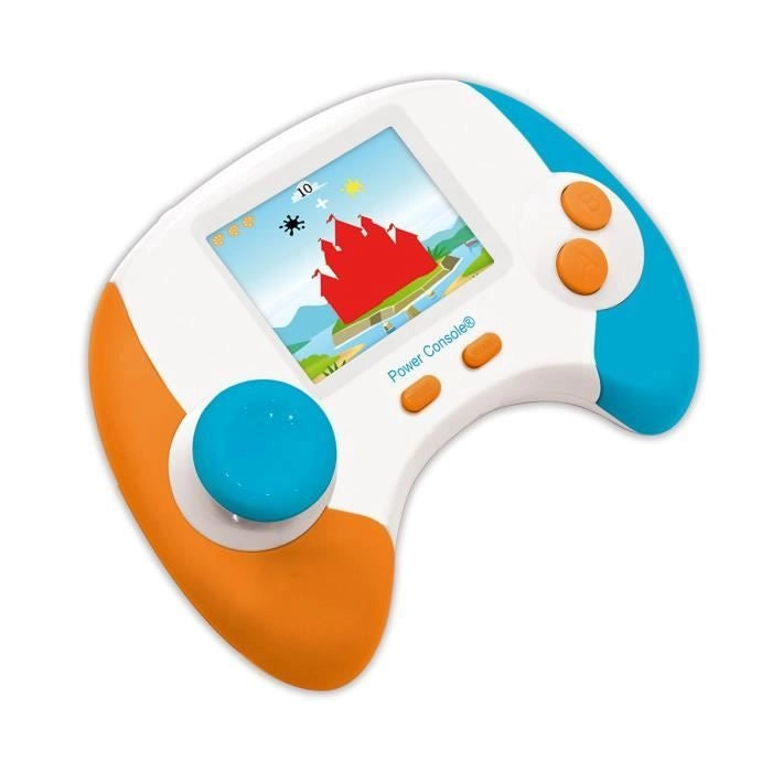 LEXIBOOK - Console didattica bilingue francese/inglese - Con schermo LCD da 2,8 pollici - arancione/blu -JCG100DPi1