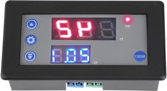 Timer Ciclo Duplex Multifunzionale Modulo di Regolazione del Ritardo Controllo Switch DC 12V - adatto per applicazioni industriali.