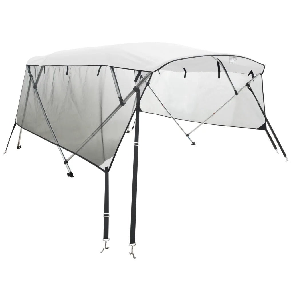 Bimini di Prua Pareti Laterali Rete 4 Archi 243x(170-182)x137cm CFW9820567