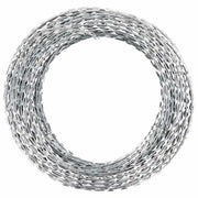 Filo Spinato NATO Fermagliato in Acciaio Zincato 150 m BTO-22 cod mxl 67453