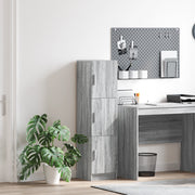 Sideboard grigio Grigio sonoma Legno ingegnerizzato Standard