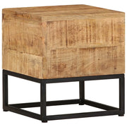Tavolino 30x30x33 cm in Legno di Mango Grezzo cod mxl 17591