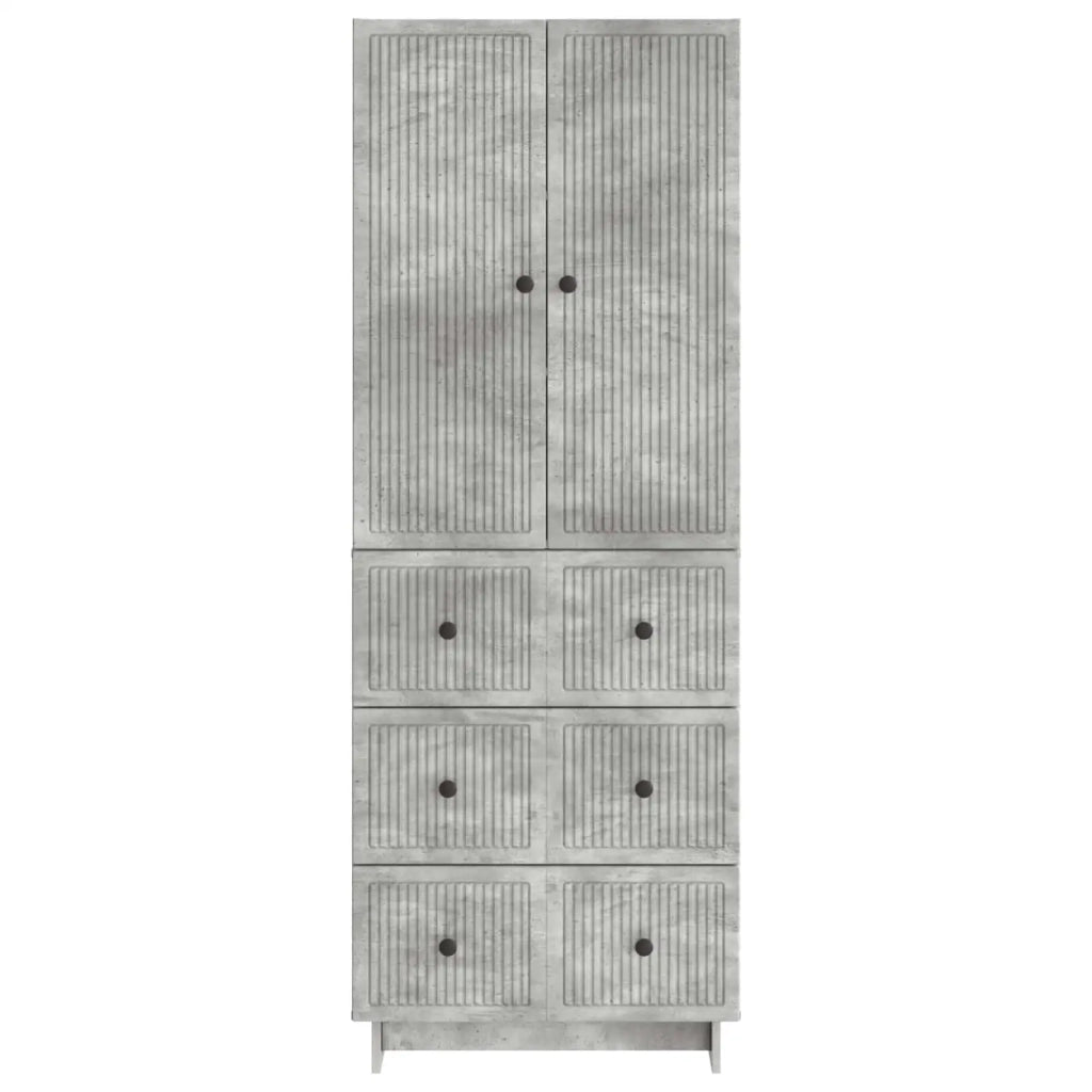 Set di armadi 2 pcs Grigio Cemento 66 x 34,5 x 90 cm 3416379