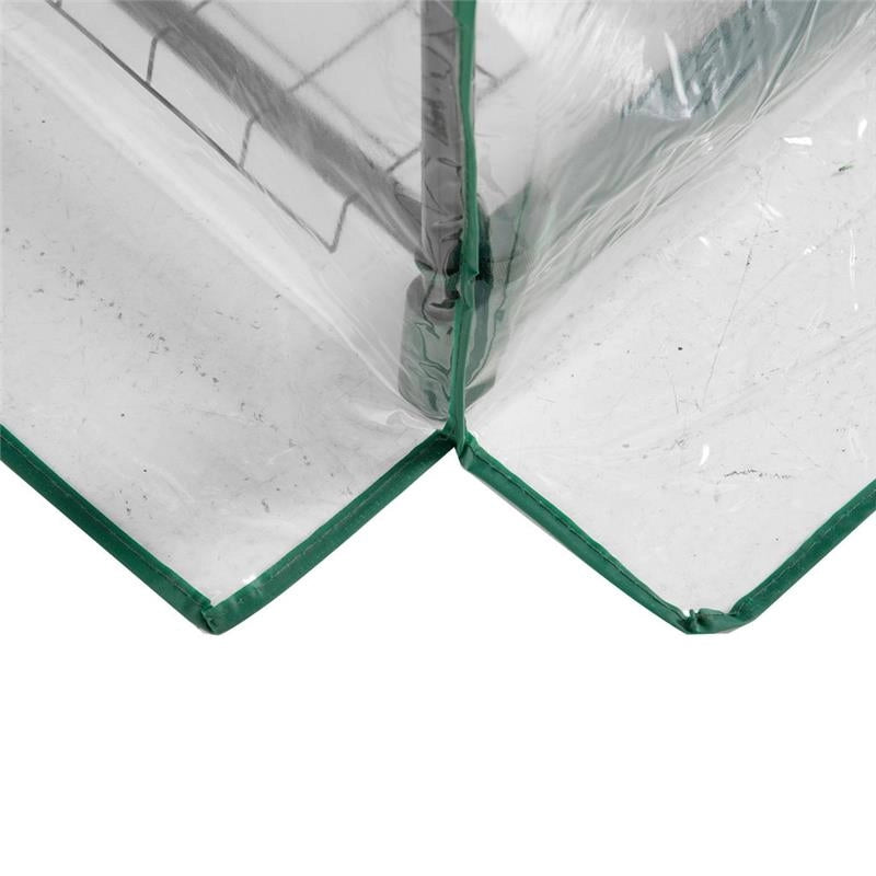MINI SERRA PER PIANTE A 5 RIPIANI IN ACCIAIO CON COPERTURA IN PVC 69X49X193CM