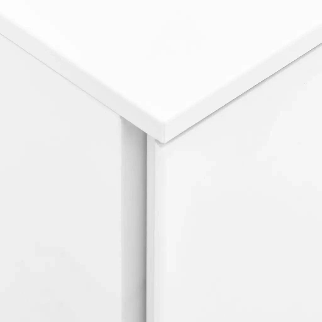 Schedario Mobile Bianco 39x45x67 cm in Acciaio CFW6306947