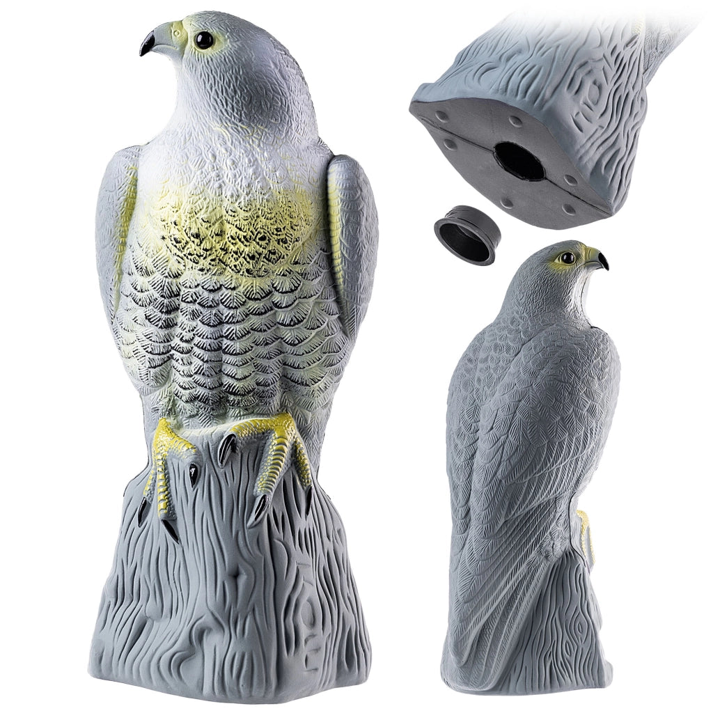 Statuetta da giardino KADAX, ornamento da giardino, grande falco, ideale come regalo.