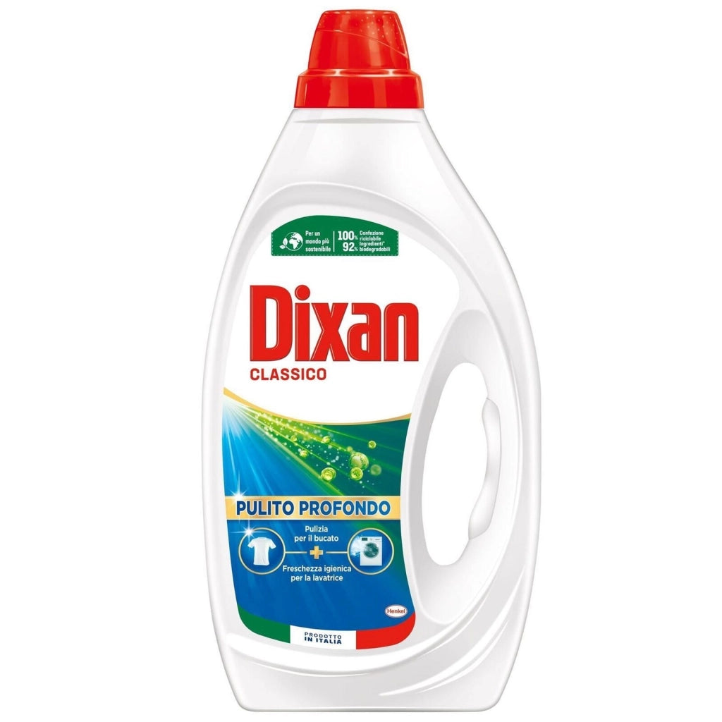DIXAN DETERSIVO LIQUIDO IN FORMATO DA 3X19 LAVAGGI IGIENE E PULITO