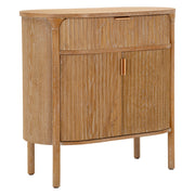 Madia Falomo, Credenza un Cassetto, 81x46x82h cm Marrone Ciliegio
