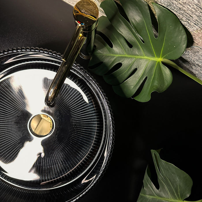 Lavabo Da Appoggio Rea Ingrid Black