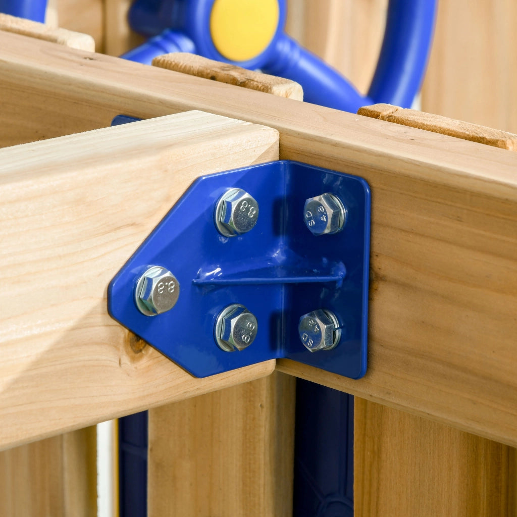 Altalena e Scivolo per Bambini in Legno ¨C zephmum ¨C Legno Naturale