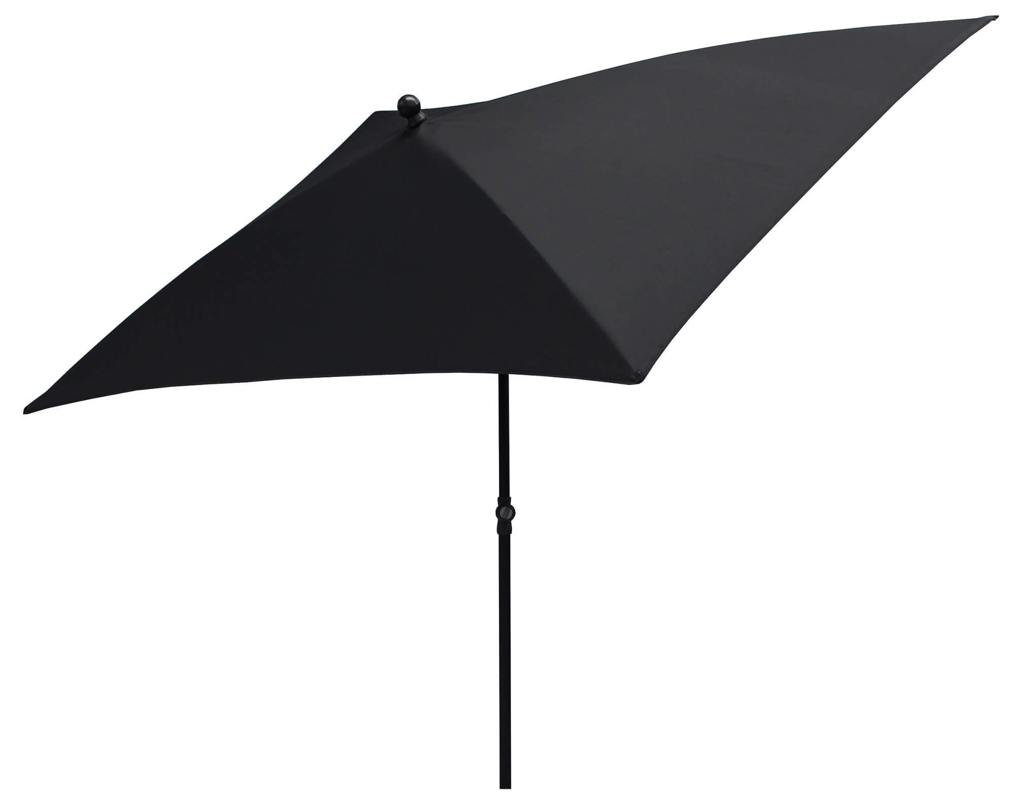 Ombrellone da Giardino 2,4x1,5 m Palo Ø27 mm in Acciaio Maffei Kronos Antracite