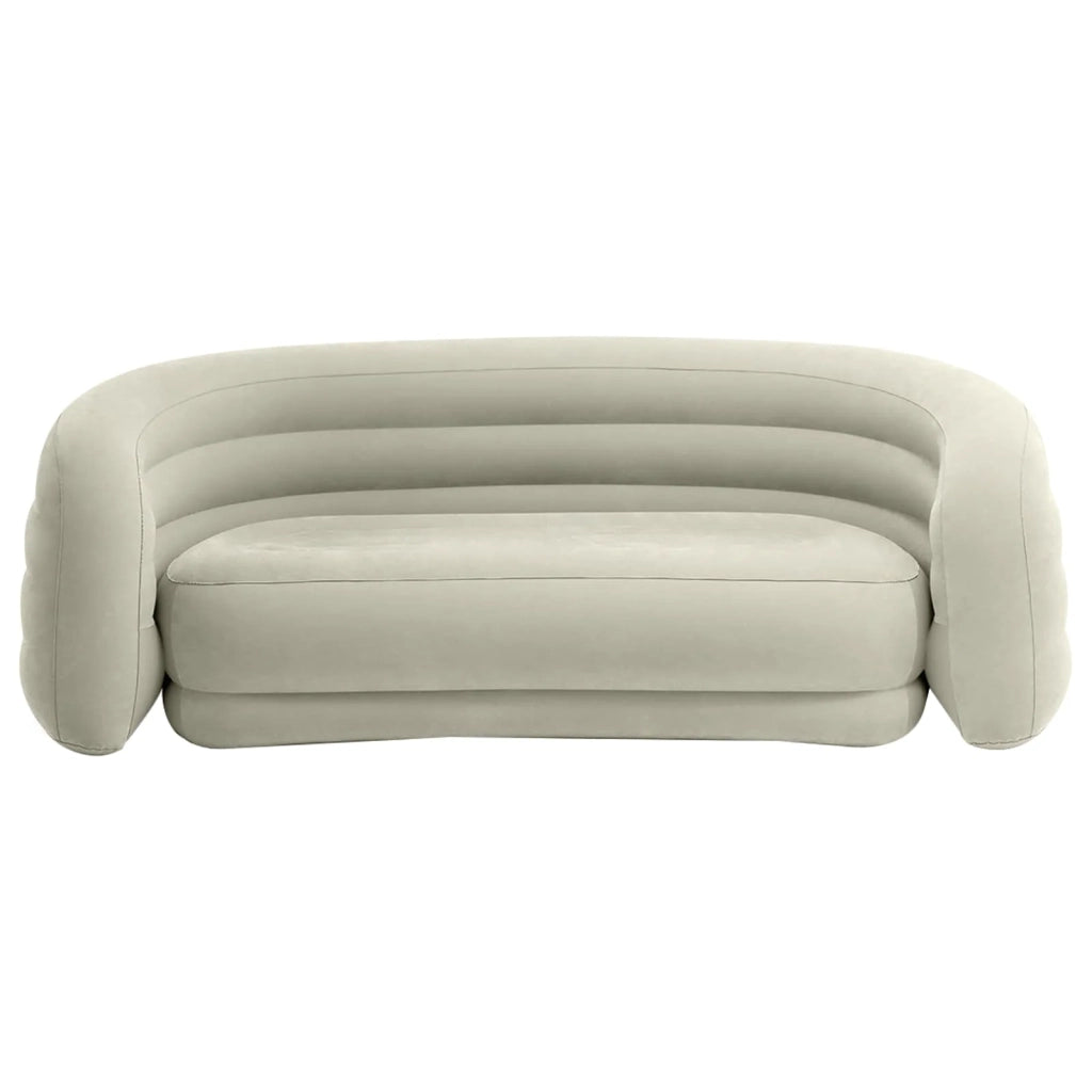 INTEX Divano Curvo  Grigio 229 x 109 x 81 cm PVC 42035640