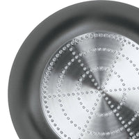 Padella Alta Ø24 cm Antiaderente Rivestimento in Ecotitan Induzione Silex Grigio