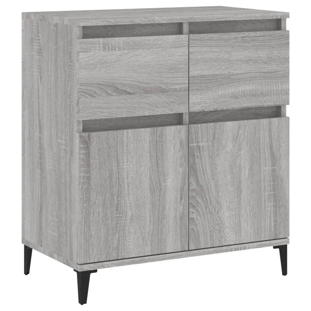 Credenza Grigio Sonoma 60x35x70 cm in Legno Multistrato 819690