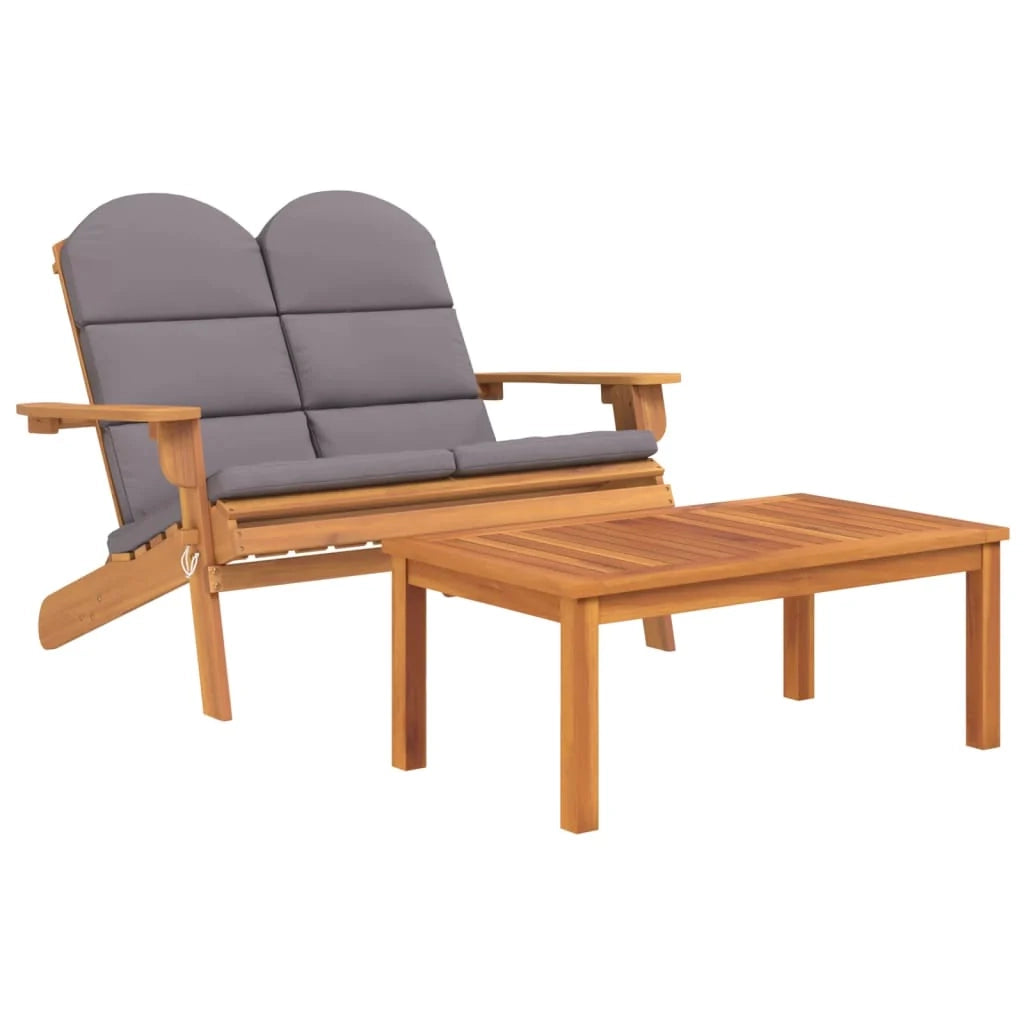 Set di mobili da giardino mobili da esterno set da 4 pezzi legno massello di acacia 02_0014215