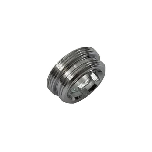 RACCORDO IN OTTONE CROMO 24M-22M- 24x1M - 22x1M- DH- pezzi 1