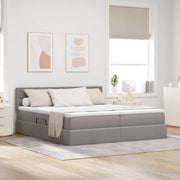 Letto con Contenitore Talpa 200 x 200 cm Pelle Sintetica