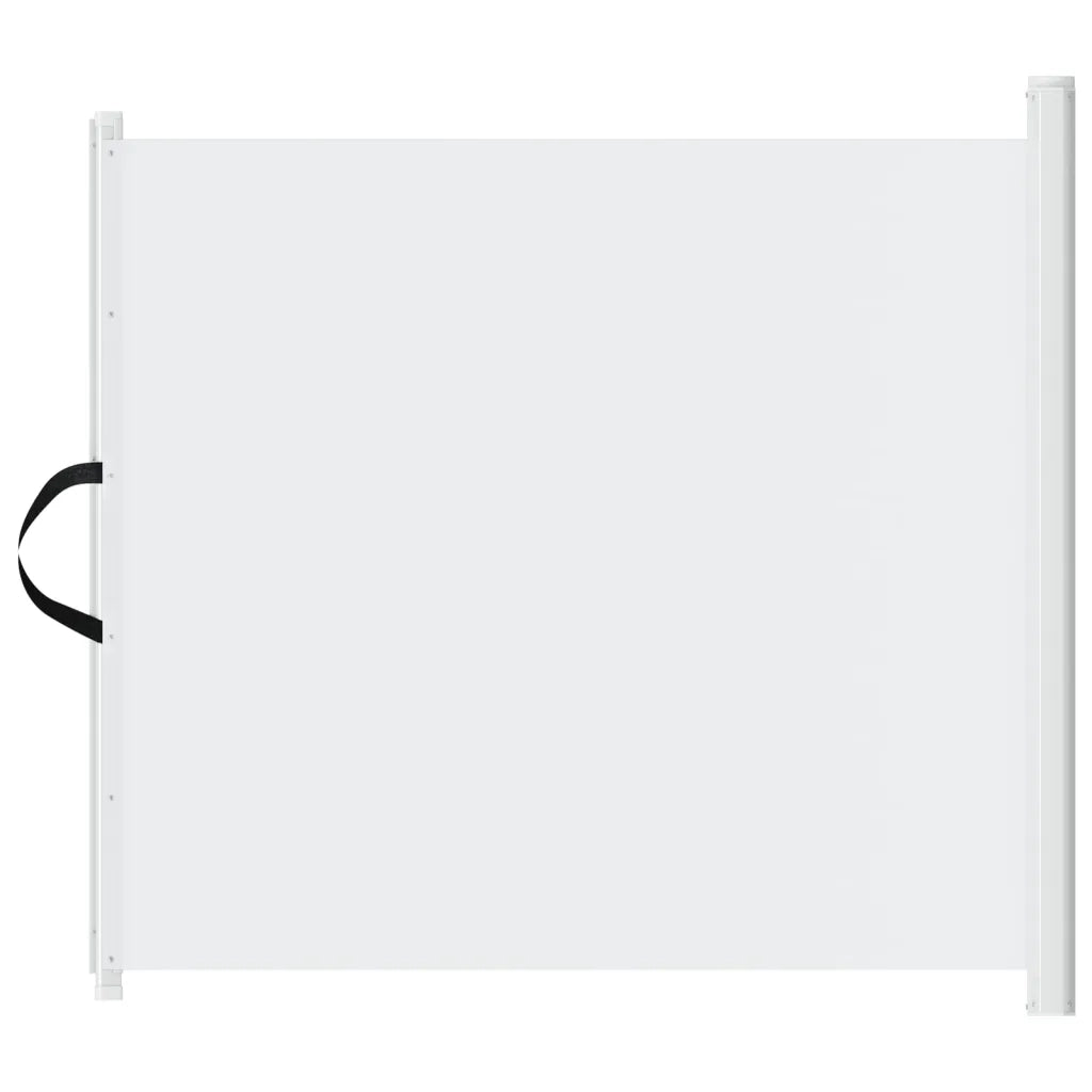 Cancelletto Retrattile per Animali Domestici Bianco 82,5x125 cmcod mxl 114975