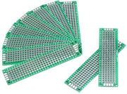 Pannelli di prototipazione universali a doppia faccia da 10 pezzi, 2 cm x 8 cm