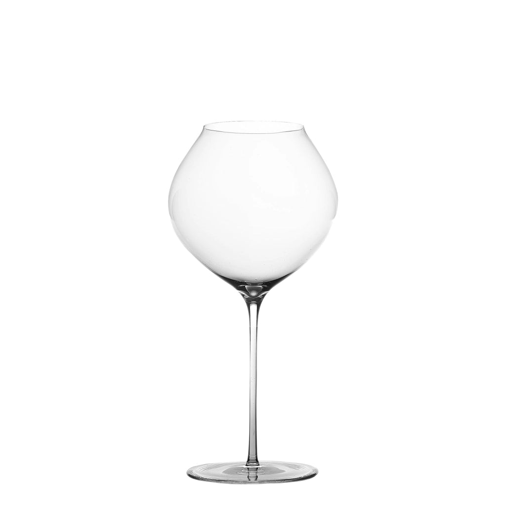 Ultralight Calice da degustazione vino 77 cl - Set da 2 pezzi in vetro sonoro superiore senza piombo artigianale, design ultraleggero