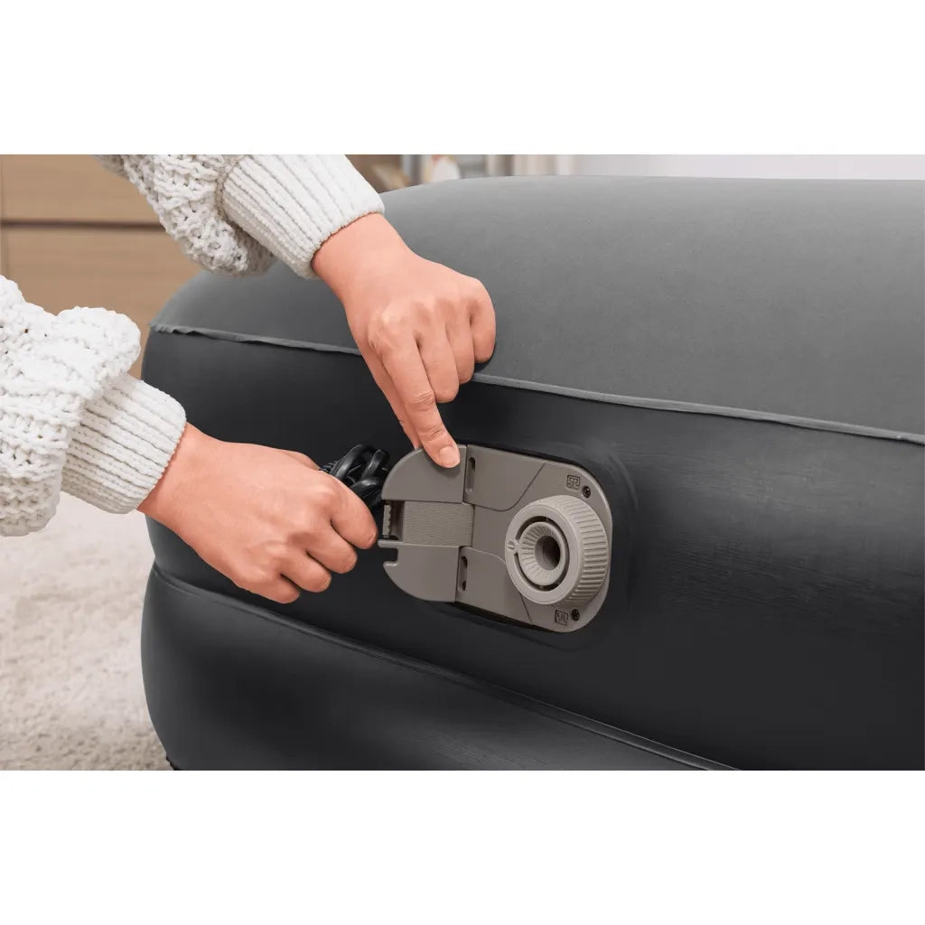 Bestway Materasso Gonfiabile Fioccato con Pompa Aria 191x97x46 cm 3202698