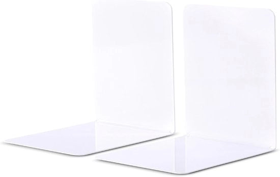 Sostegni di Metallo - Bianchi - 2 Pezzi - 14x12x14 cm