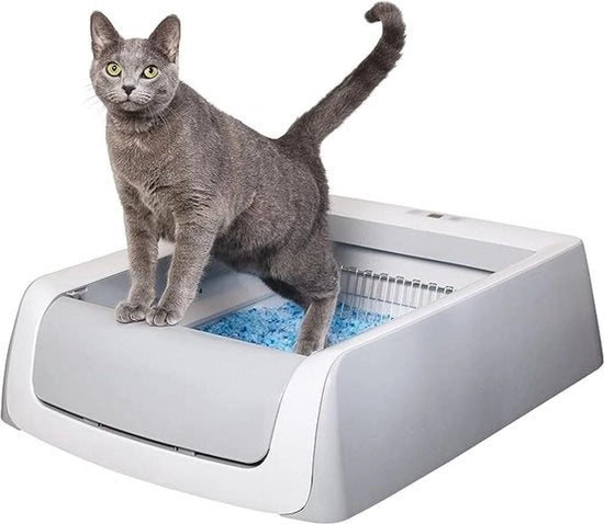 Sistema di pulizia automatica per gatti - Cassetta di gatto automatica - Cassetta di gatti elettrica - Sistema di gatti robot - Sistema di gatto per la pulizia automatica