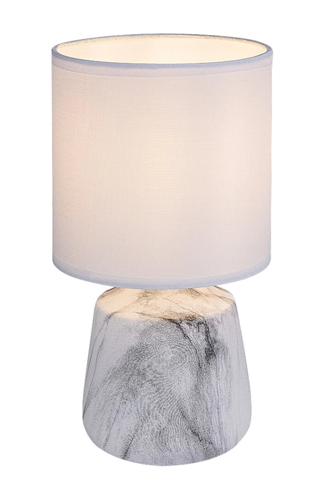 Lampada da tavolo Nalisa 1xE14 marmo bianco Rabalux