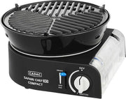 Barbecue a gas compattibile per campeggio - Ideale per le vacanze

Modello: CPB-1234
Potenza: 30.000 BTU
Dimensioni: 45x35x25 cm
Peso: 12 kg
Materiali: Acciaio inossidabile e plastica
Colore: Nero
