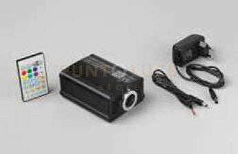 PROIETTORE LED OPTICAL KPA-16W RGBW COLOR CHANGING&TWINKLE EFFECT DC12V + ADAPTOR 220V 55X95X180MM