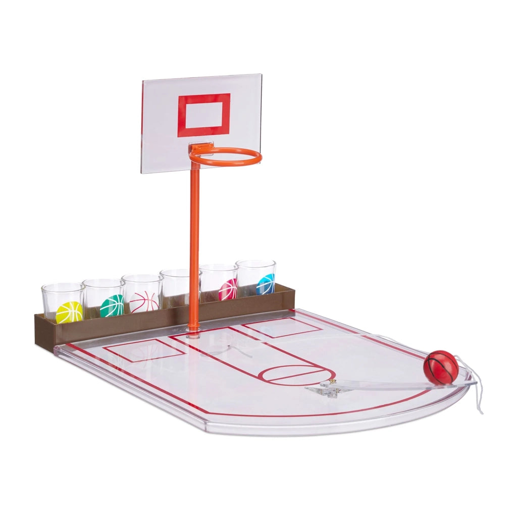 Divertente gioco alcolico per feste con gli amici 30 x 30 x 10 cm atmosfera festosa in plastica rossa 13_0003941