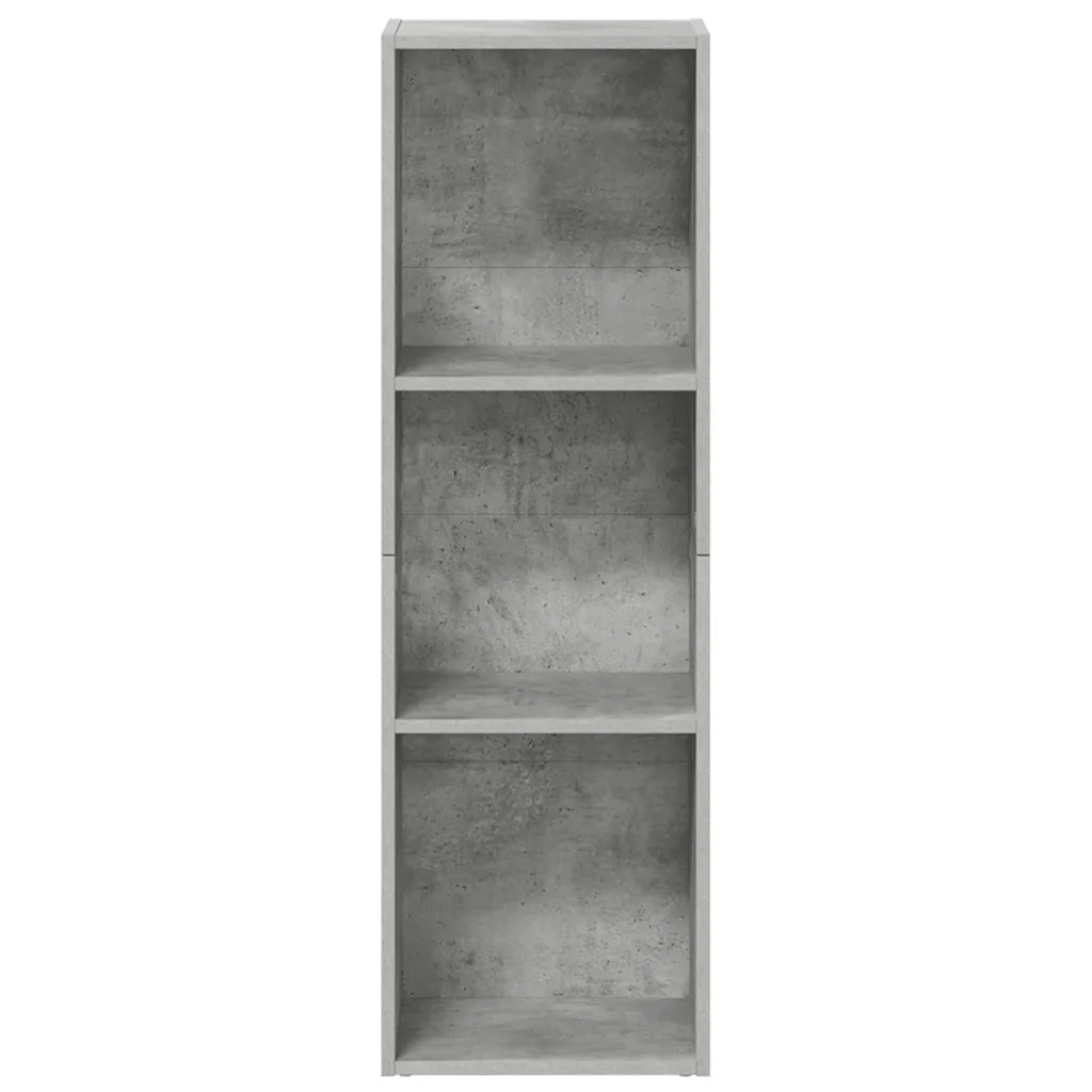 Libreria/Mobile TV Grigio Cemento 36x30x114 cm in Truciolato    cod mxl 33762