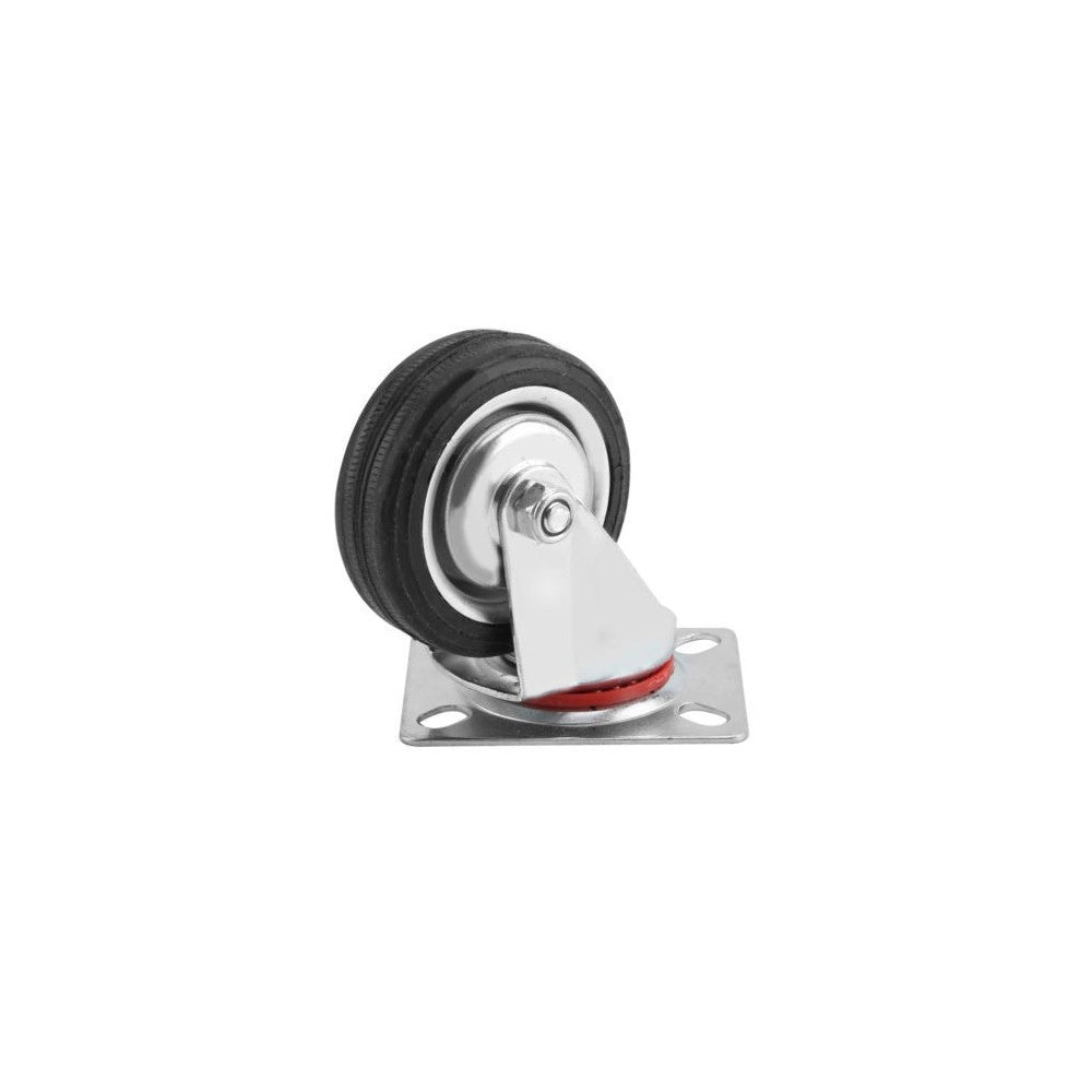 Trade Shop - Ruota Ruote Rotelle In Gomma Per Carrelli Industriali Tavoli Mobili ø 75 X 25 45 -