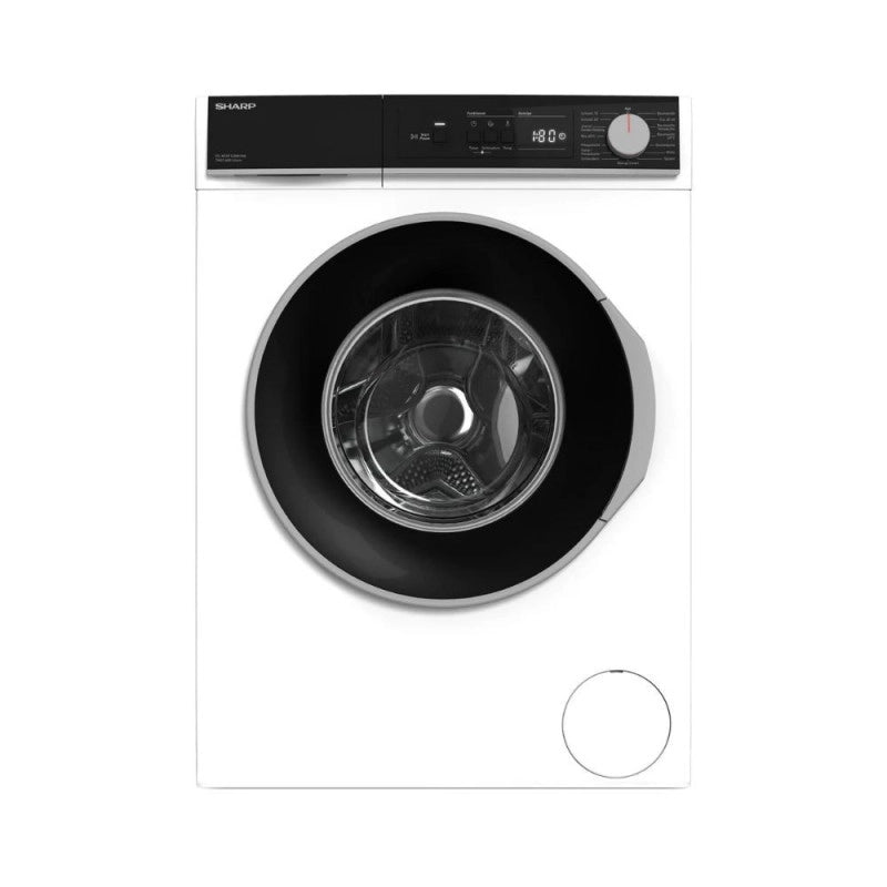 Lavatrice Sharp ESNFA714BW1NA libera installazione 7 kg 1400 giri motore inverter classe A