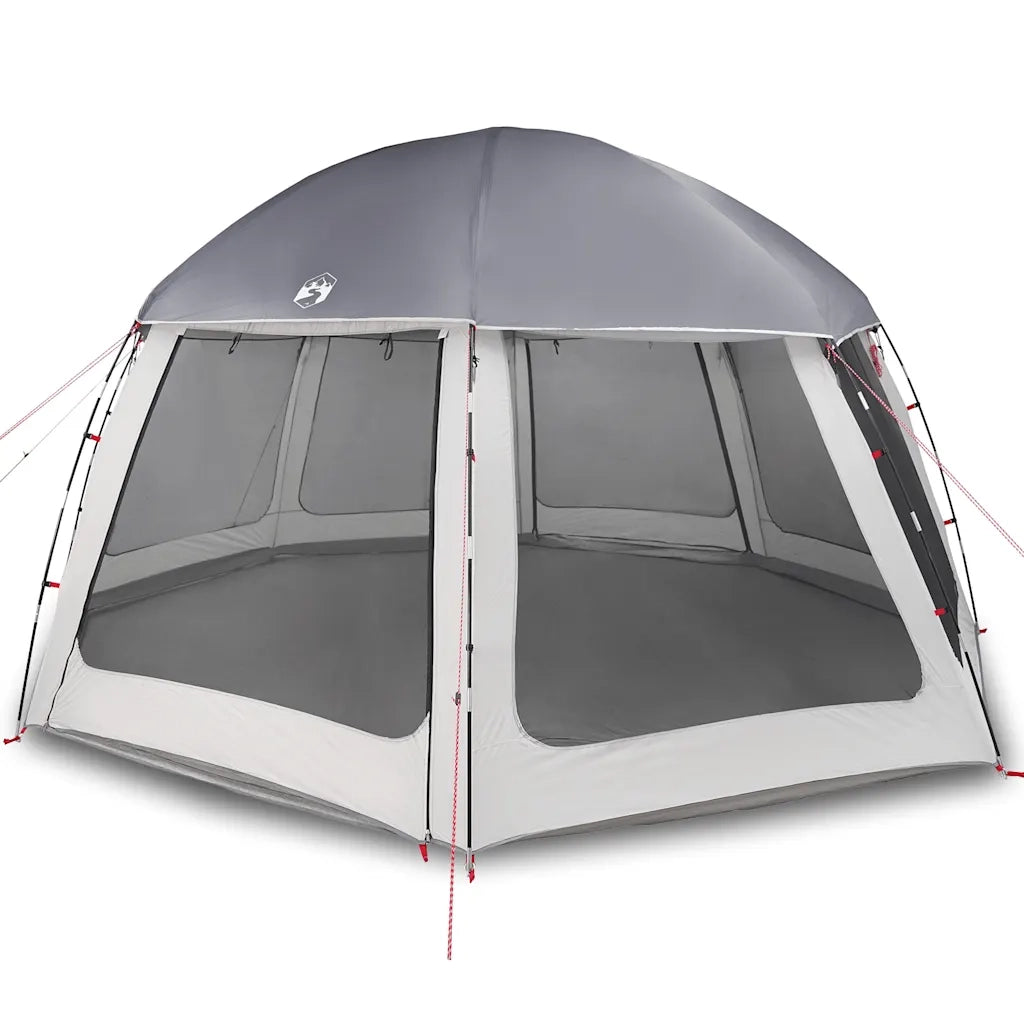 Tenda da piscina con Patta Rimovibile&Pareti in Rete 510x510 cm