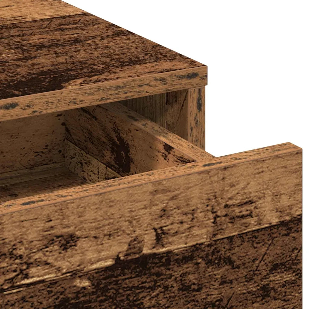 Tavolo da Trucco con cassetto Legno vecchio 50 x 41 x 135 cm 865098