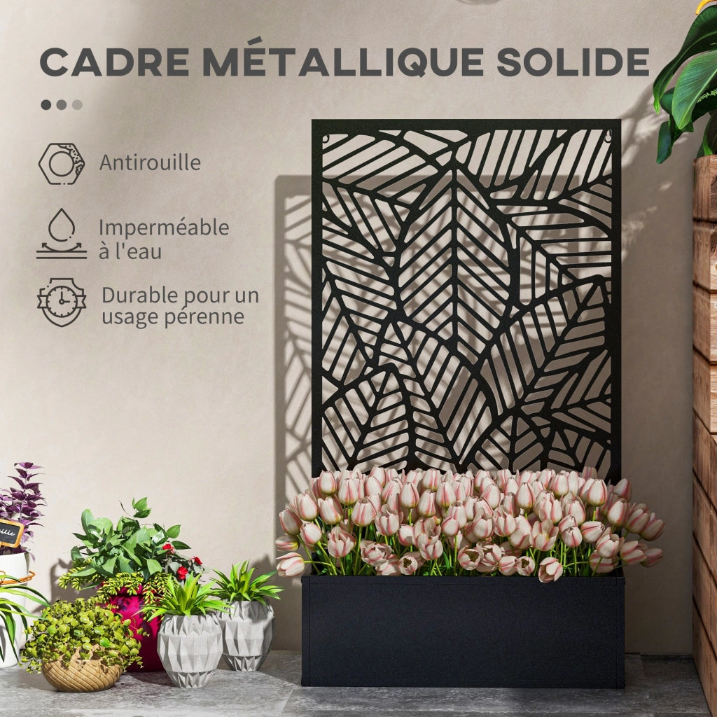 Fioriera con graticcio per piante rampicanti ¨C zephmum ¨C 61x23x113 cm