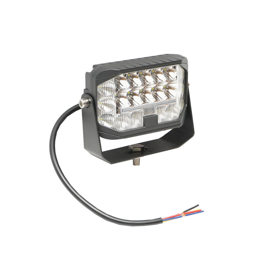 Lampada di segnalazione gialla 9-80V, 28 LED, bianco-giallo Breckner Germany