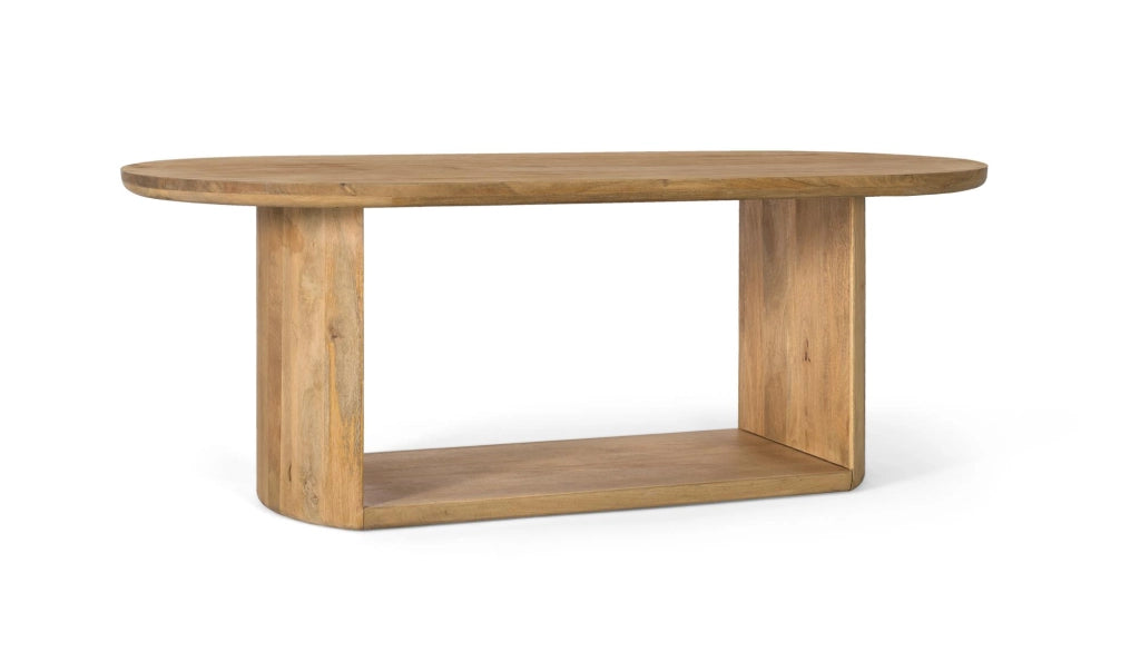 Tavolo ovale in legno di mango 210 cm