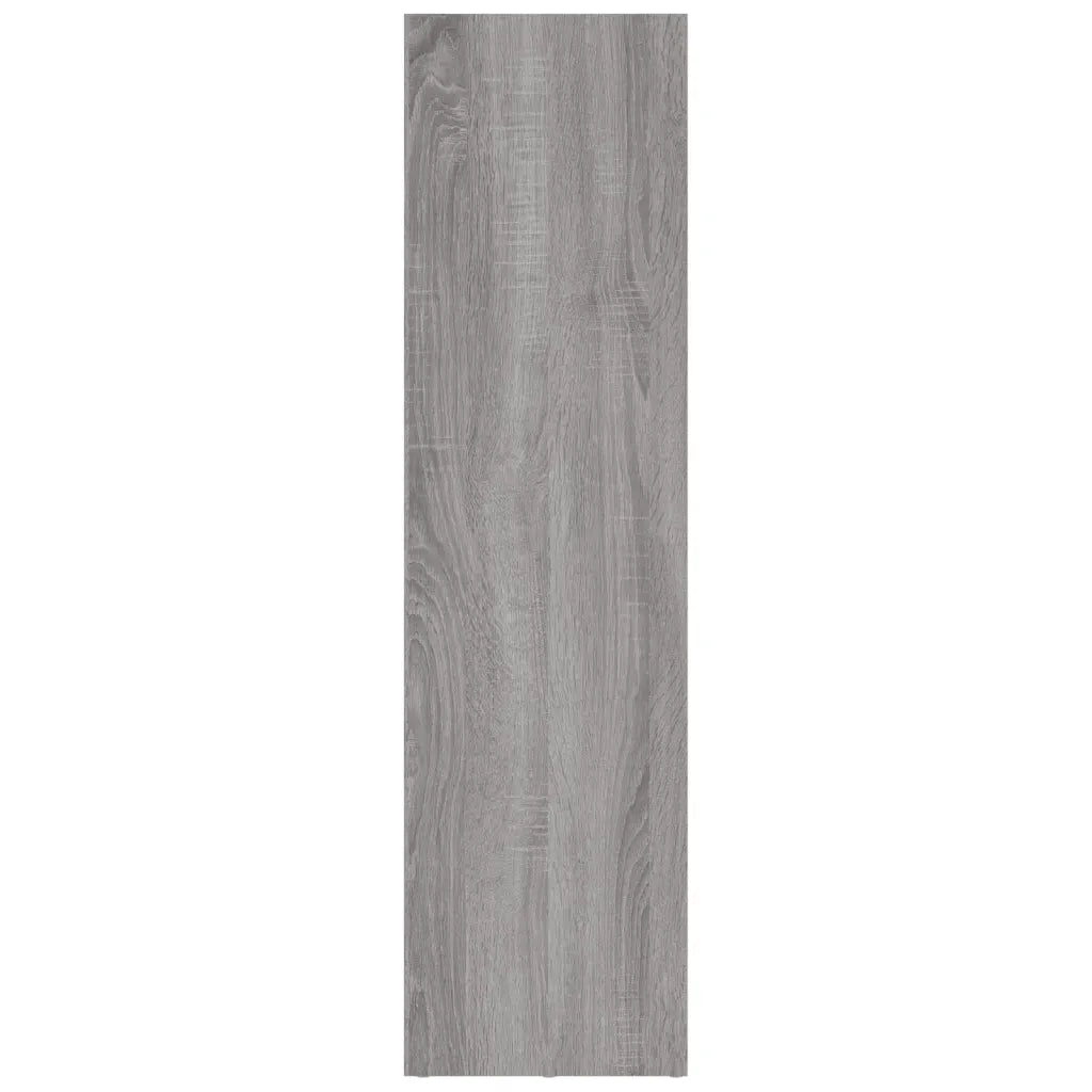 Libreria-Mobile TV Grigio Sonoma 36x30x114 cm Legno Multistrato