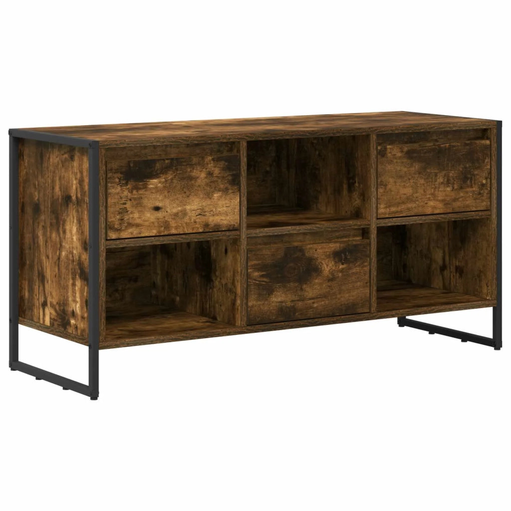Mobile TV-Credenza per TV-Console TV Quercia Fumosa 100 x 36 x 49,5 cm Legno multistrato 514453