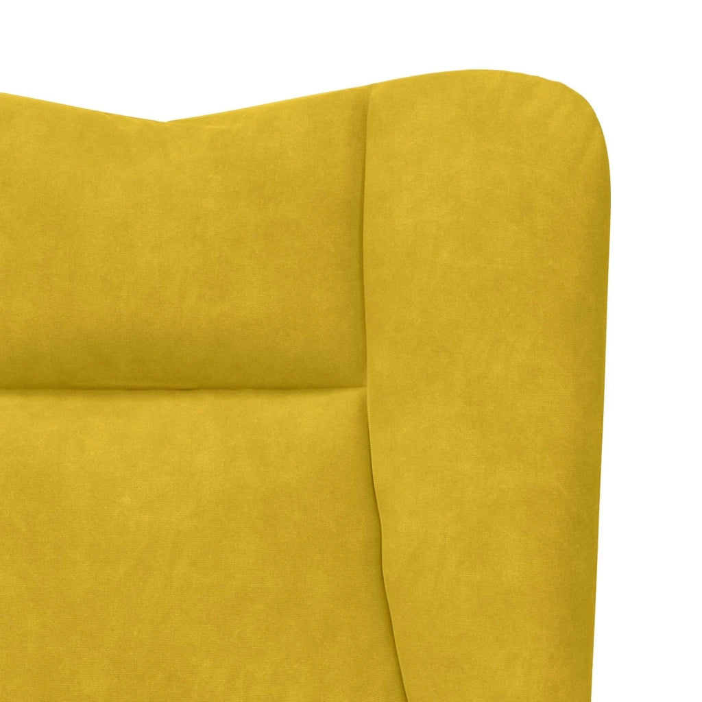 Poltrona-Poltroncina Giallo 63 x 67 x 94 cm Velluto 992583
