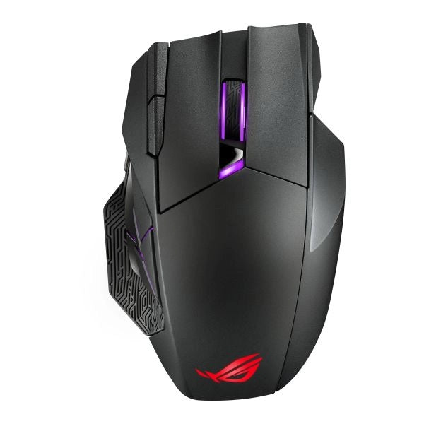Asus rog spatha x mouse gaming mano destra rf wireless + usb type-c ottico 19000 dpi - 90MP0220-BMUA00