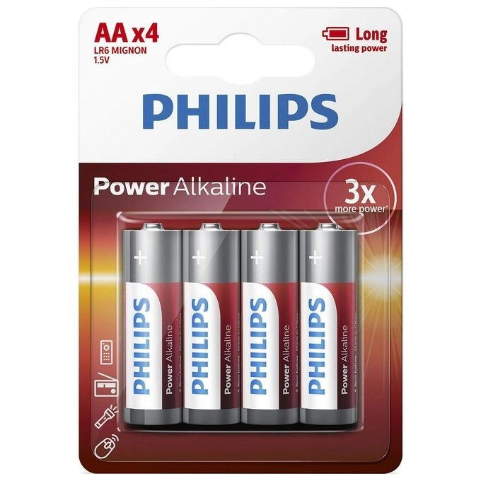 Philips Power Alkaline Batteria LR6P4B/10