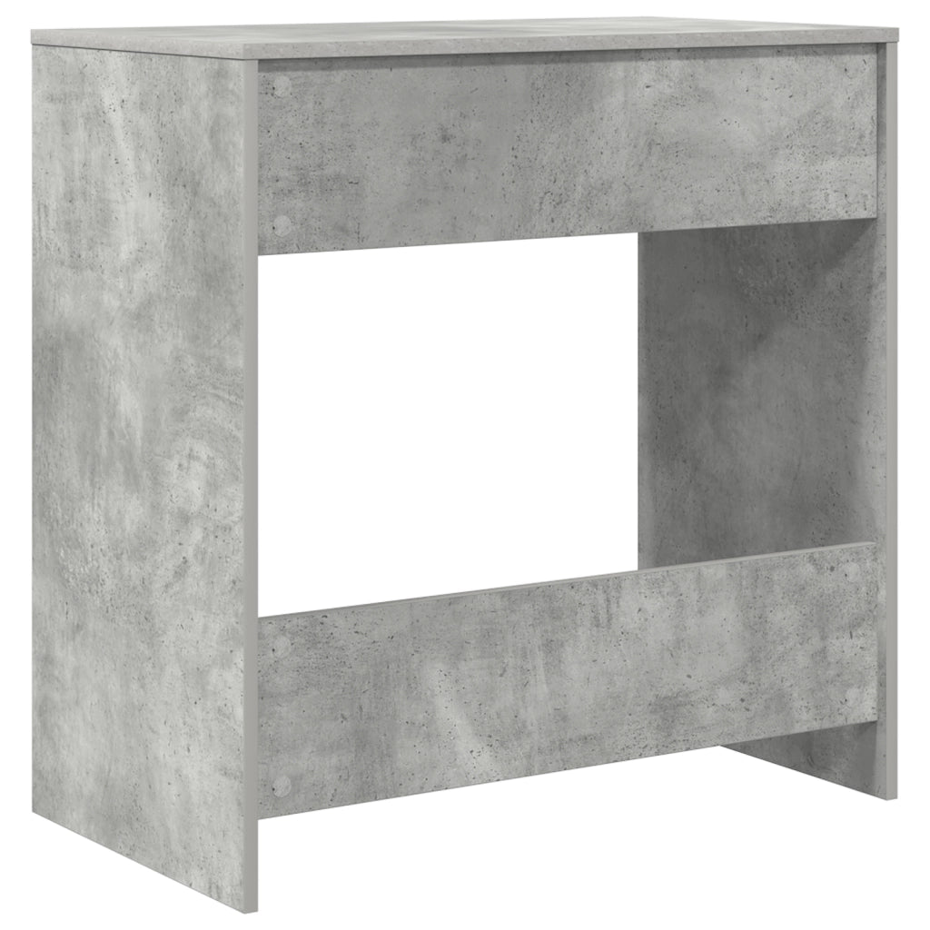 Scrivania per Computer Grigio cemento Truciolare